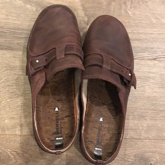 Merrell Select Fresh Slip On Clog Size 9M Leather - Picture 5 of 6